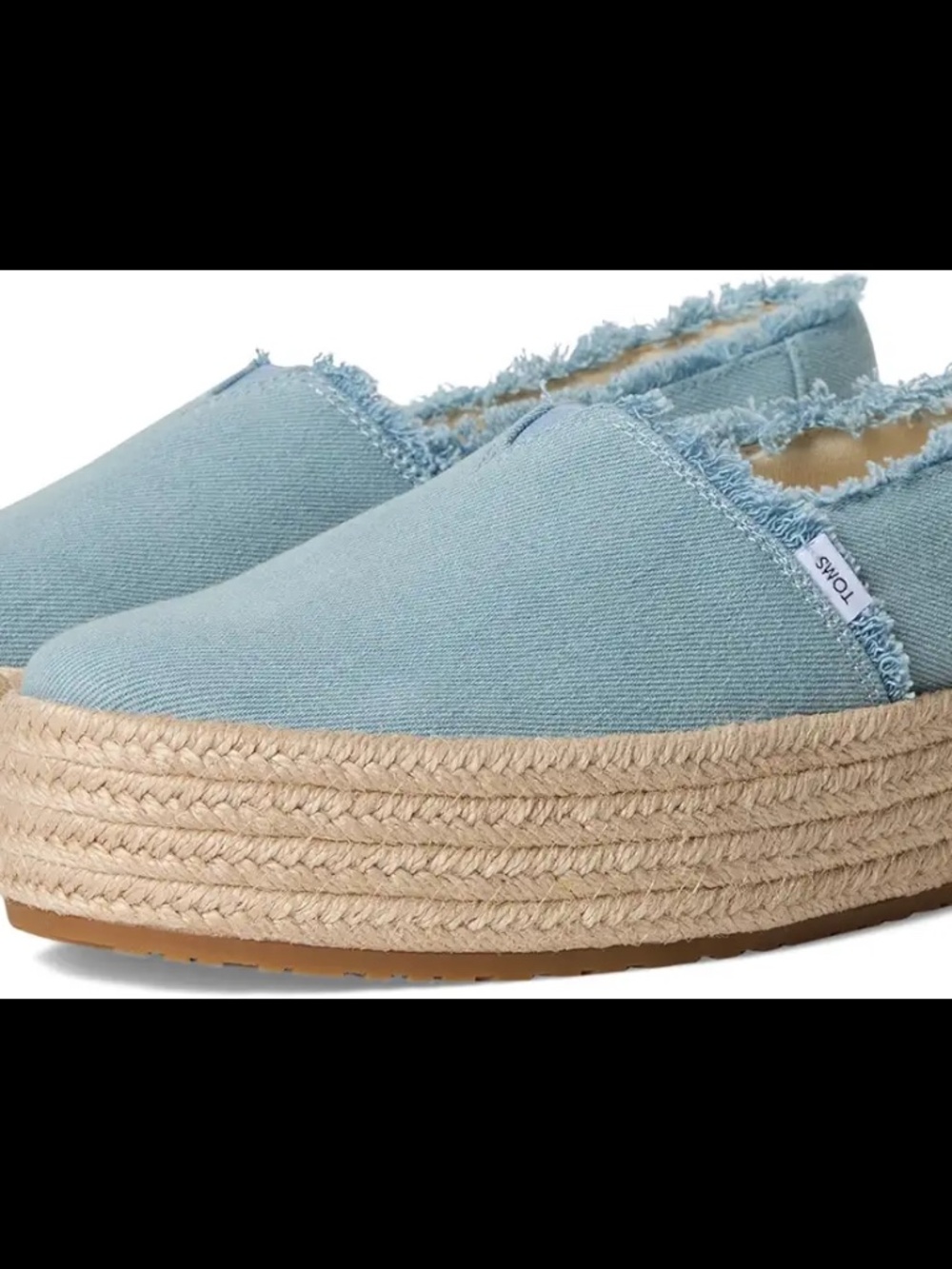 TOMS Valencia Espadrilles NWOT 9 1/2